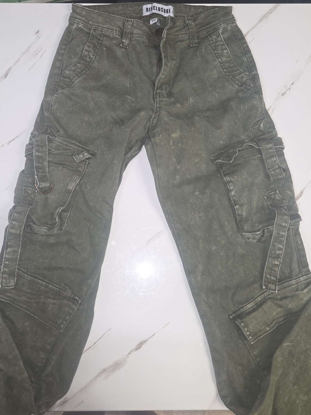 Olive Green Cargo Pants for Men